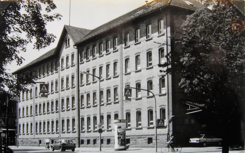 Ehemalige Uhrenfabrik Werner, Fabrikgebäude am Benediktinerring in Villingen.